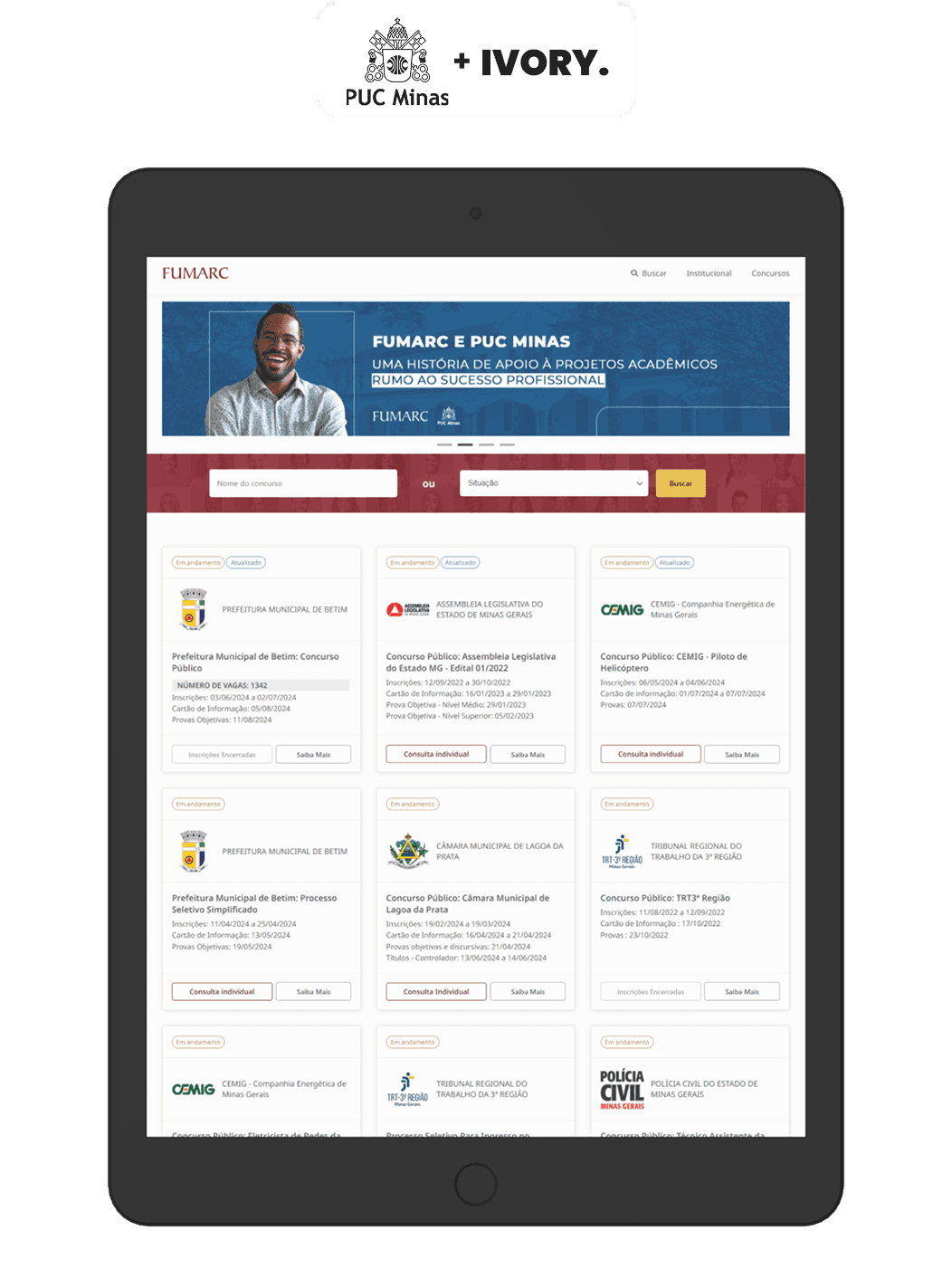 Imagem do case Portal SharePoint Fumarc