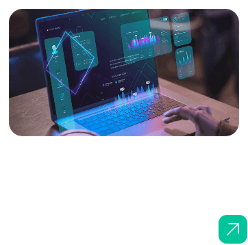imagem de um computador mostrando vários dados