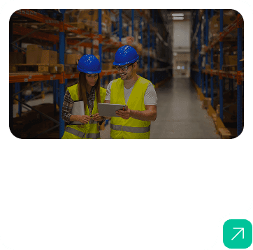 funcionários em uma empresa de logística