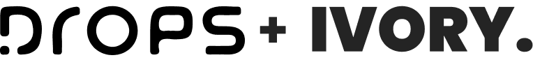logos drops + ivory