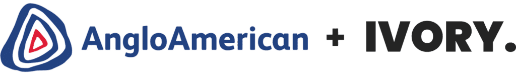 logos anglo american + ivory