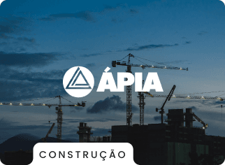 imagem de uma construção com a logo da Ápia na frente